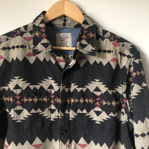 American Eagle Heritage Classic Fit med Button Up - Picture 2 of 14